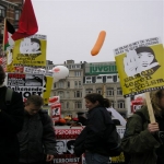 Manifestation à Bruxelles le 19 mars 2005 photo n°14 